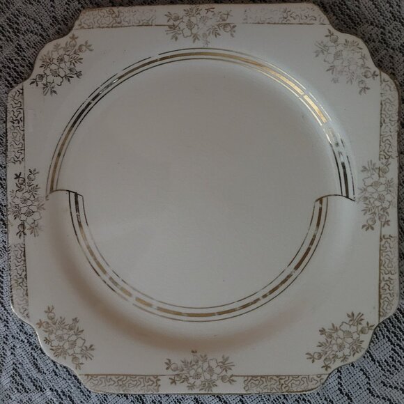 Vintage Thomas Forester & Sons Plate — Phoenix / China / Art Deco Era - Picture 1 of 2